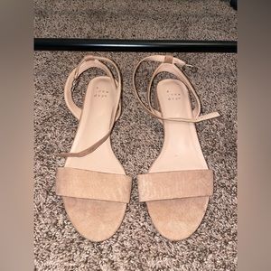 Brown Suede Sandals